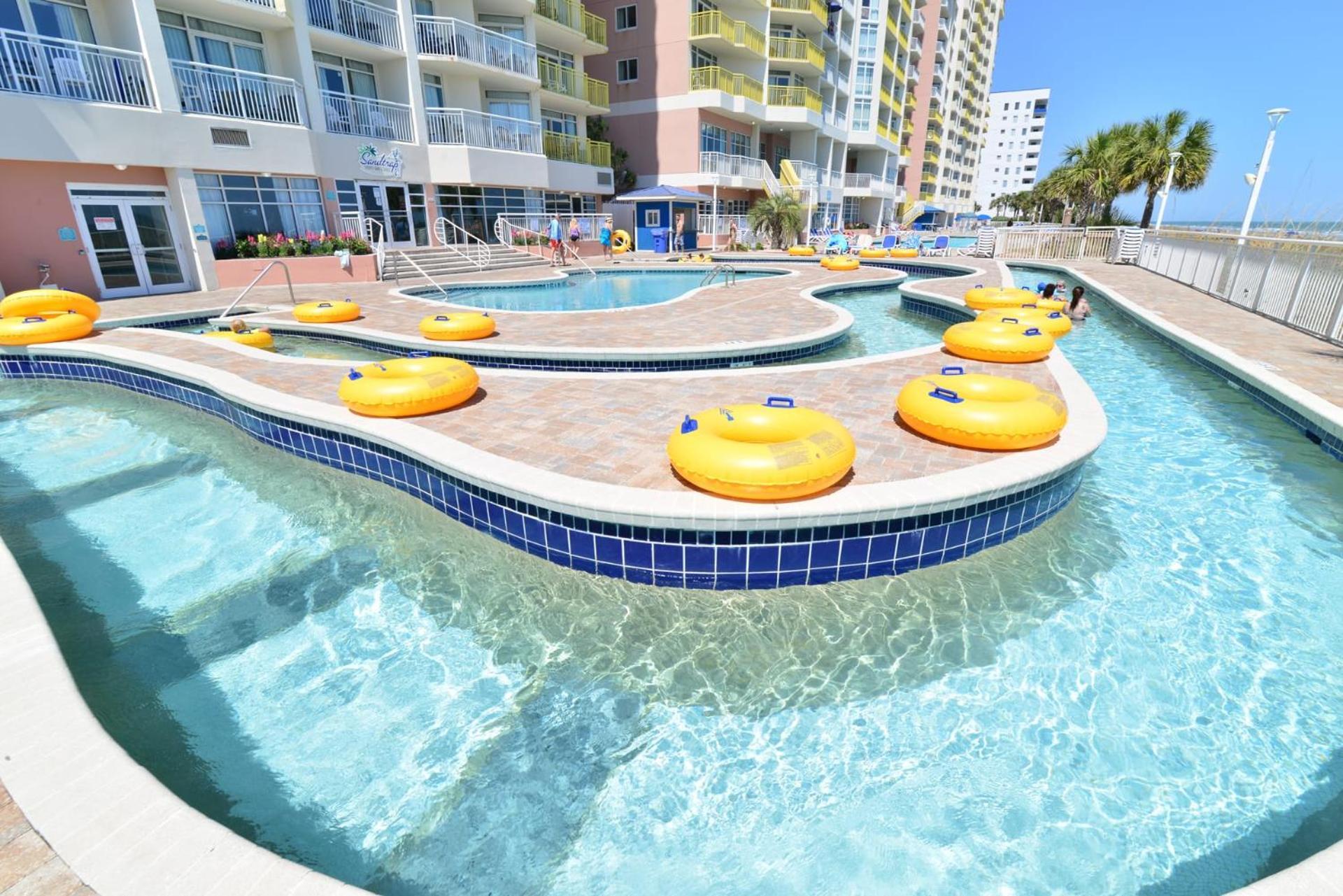 Oceanfront Top Location Modern Resort Lazy River Huge Pool Oasis Myrtle Beach Exteriér fotografie
